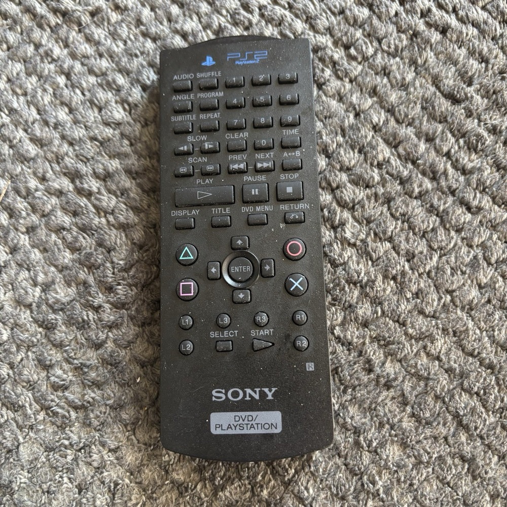 Sony PS2 DVD Remote Control Controller PlayStation‎ 2 SCPH-10150 Remote Only